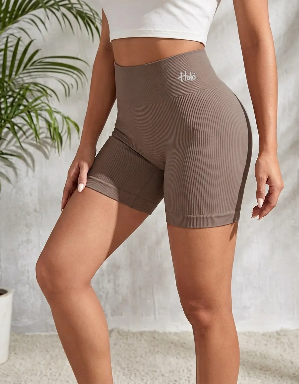 Short Essential Fit glam marron te - Vista principal Venezuela