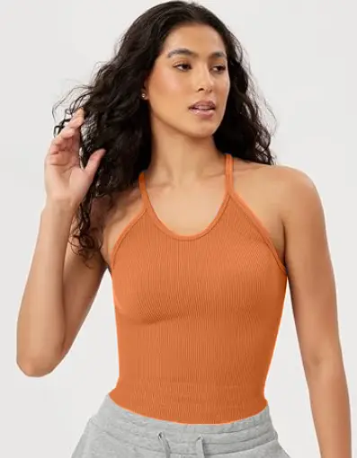 Imagen del producto: Cami top naranja Holo fit