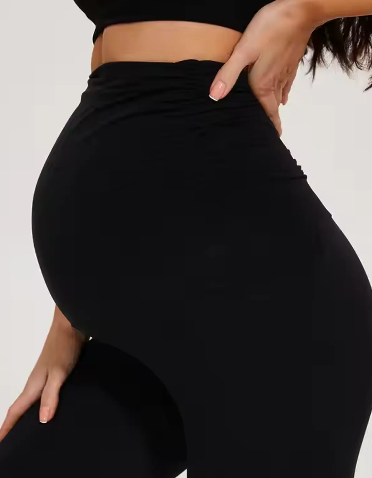 Imagen del producto: Leggins de maternidad negro