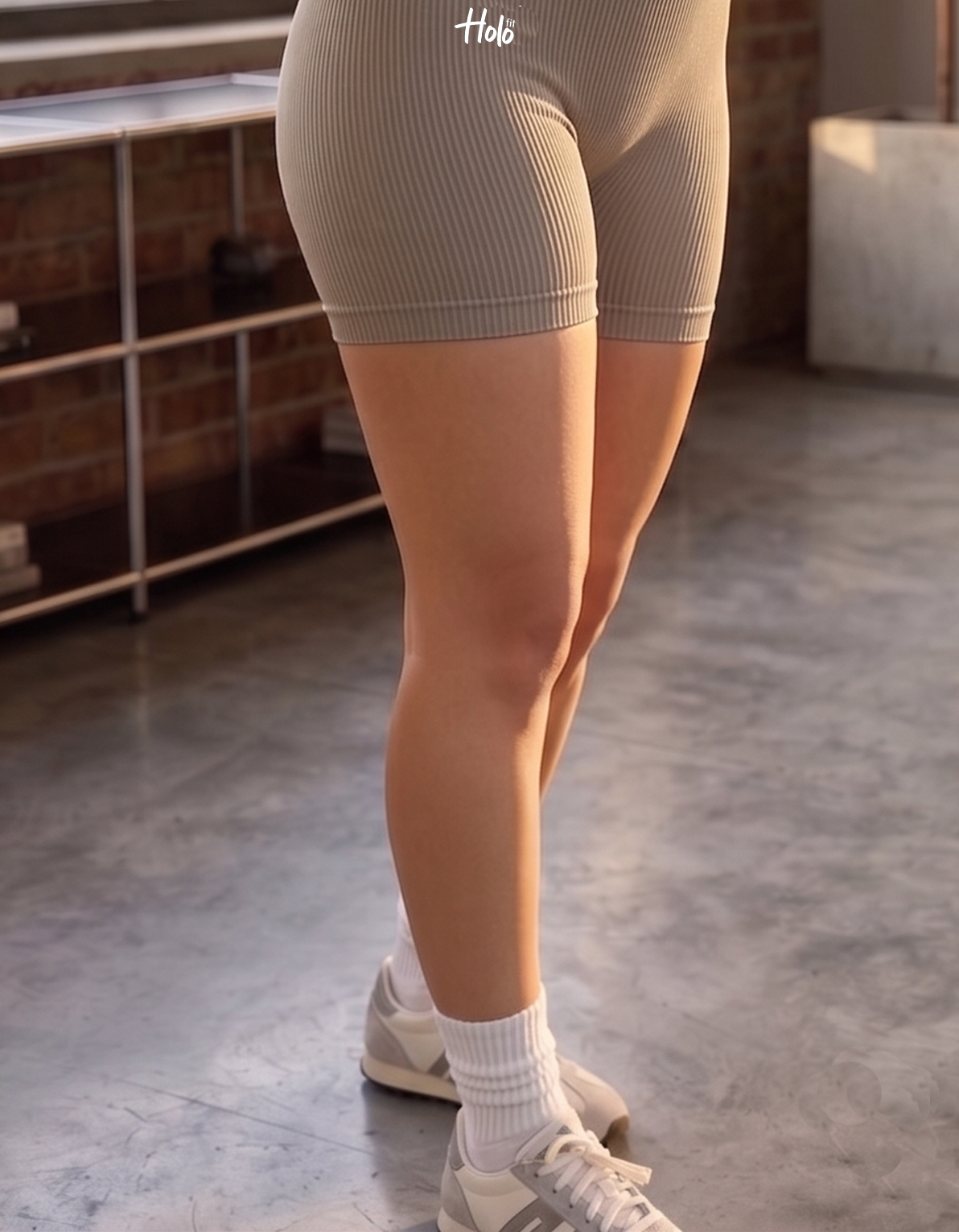 Enterizo Yantra Holo Marron té - Detalle 2 moda deportiva