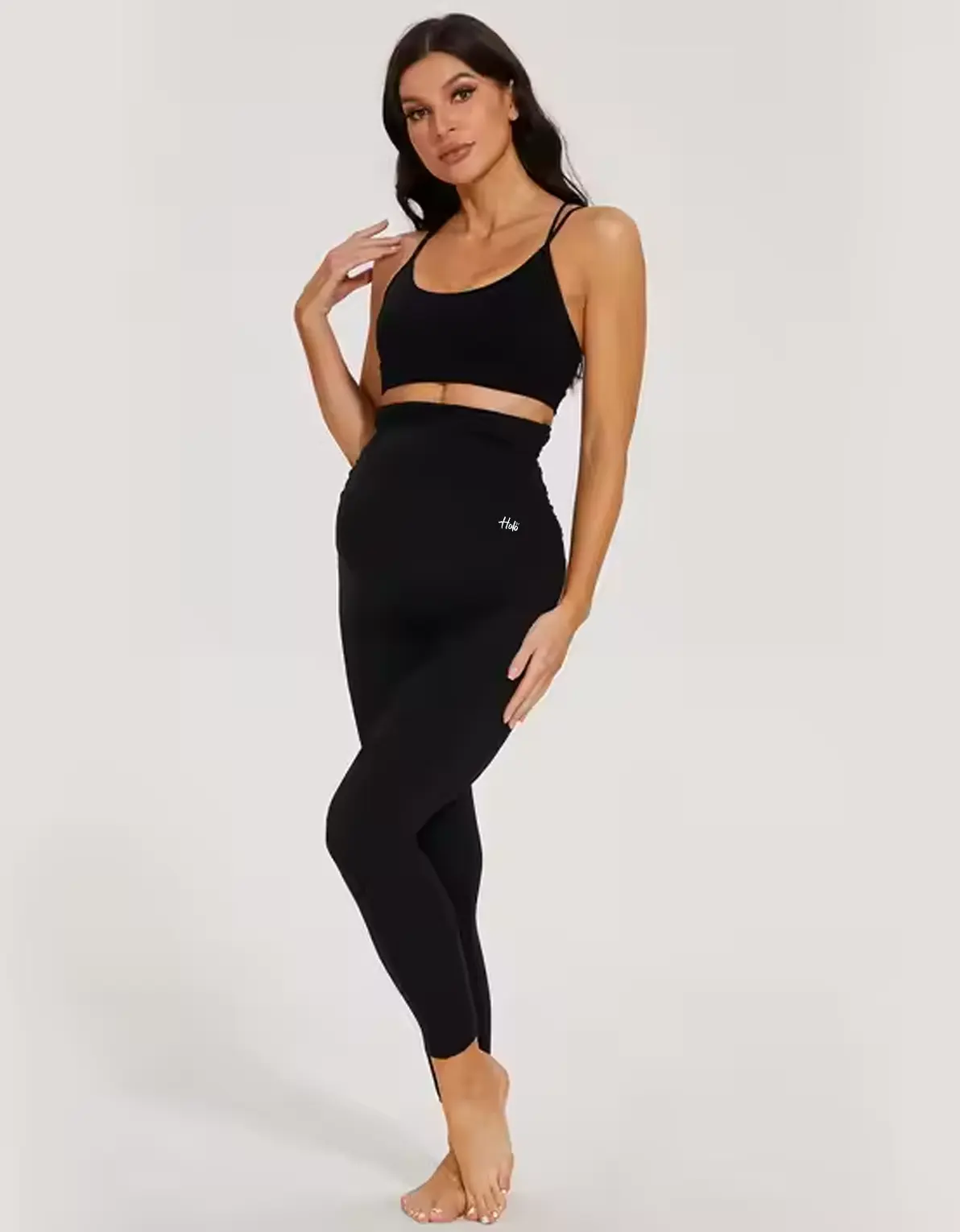 Imagen del producto: Leggins de maternidad negro