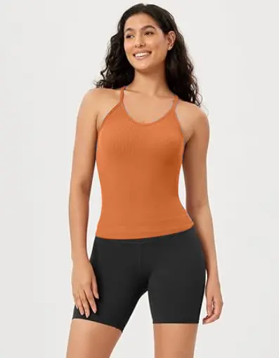 Imagen del producto: Cami top naranja Holo fit