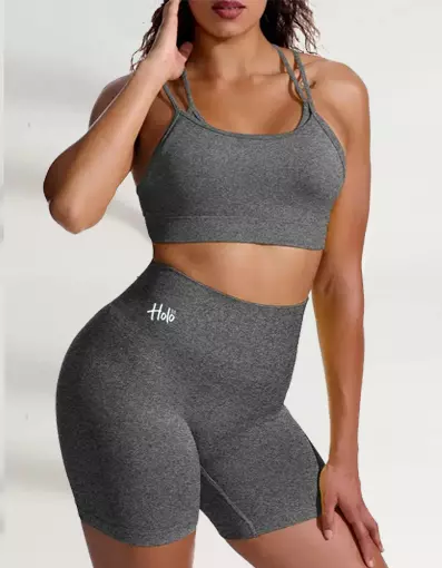 Imagen del producto: Set deportivo Aisha gris Holo fit